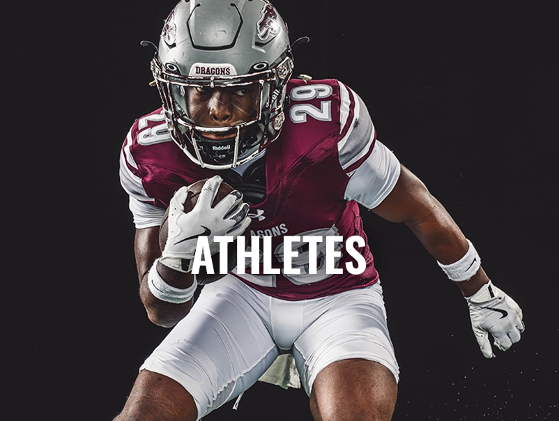 football player action shot, Collierville TN sports photography