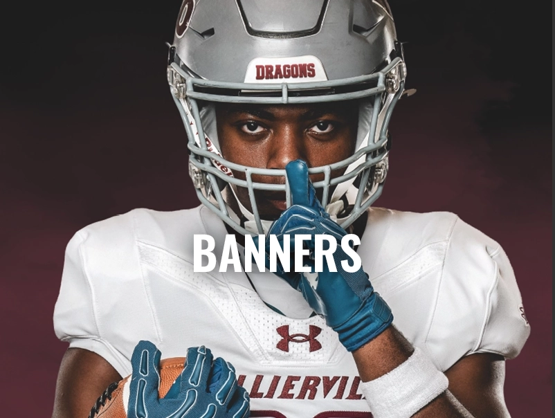 Custom stadium banner design, Memphis TN