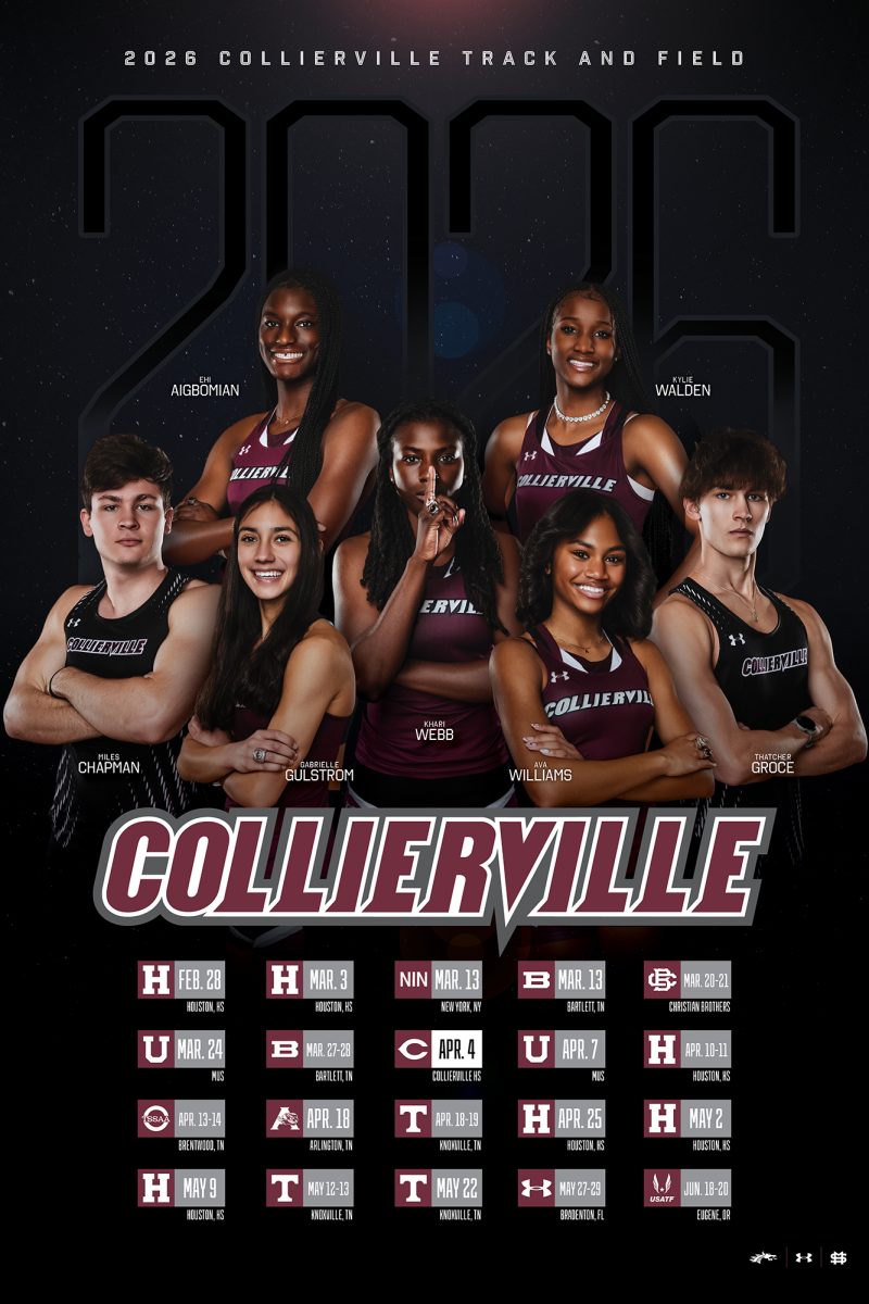 2026 CHS Track Schedule Poster